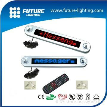 12 volt  small size  car window led sign